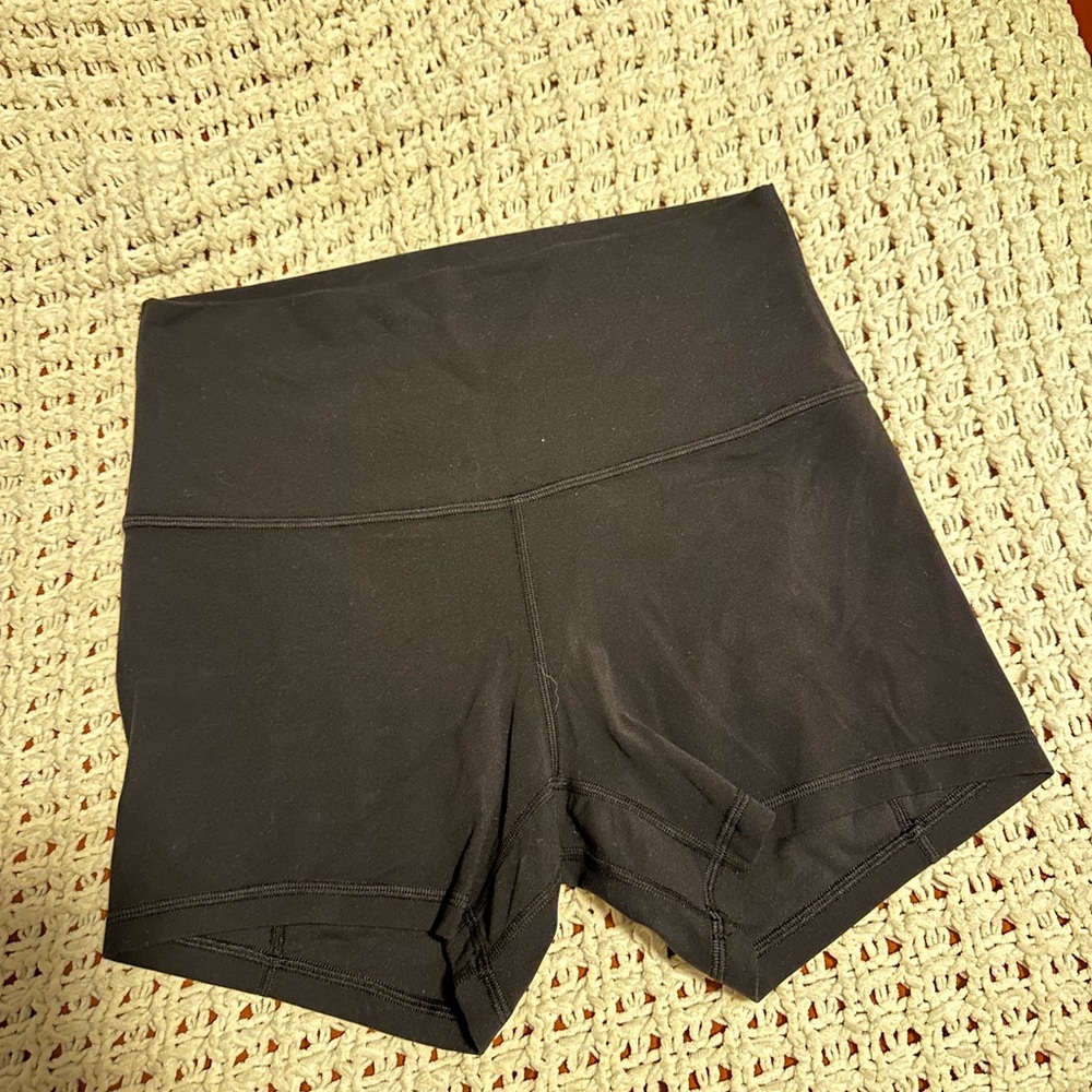 Lululemon Athletica Black Bike Shorts